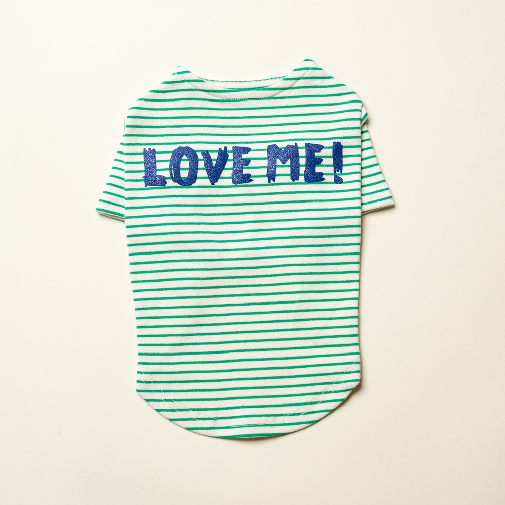 Love me T-shirt (Green)